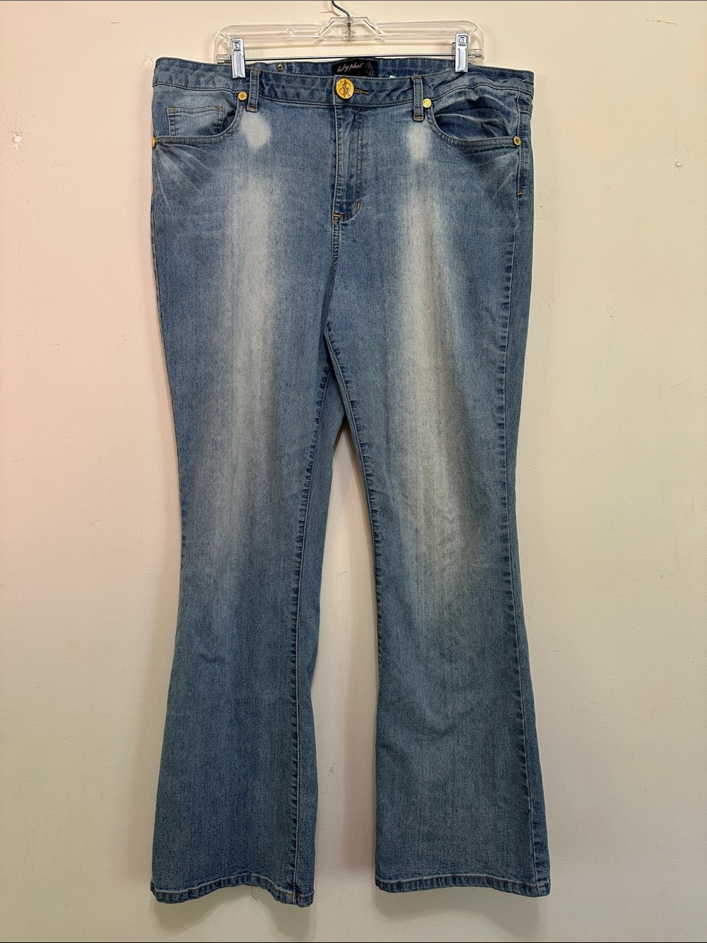 Baby Phat Vintage Light Blue Flare Jeans